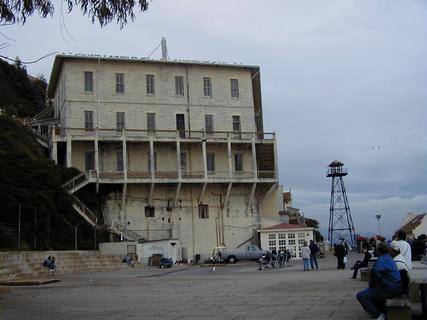 Barracks/Apartments on Alcatraz.  Built when the island was a military base, this was also the guard's quarters<br>Location: <a href="https://www.google.com/maps/search/?api=1&query=37.82634,-122.42078" target="_new">Alcatraz Island</a>